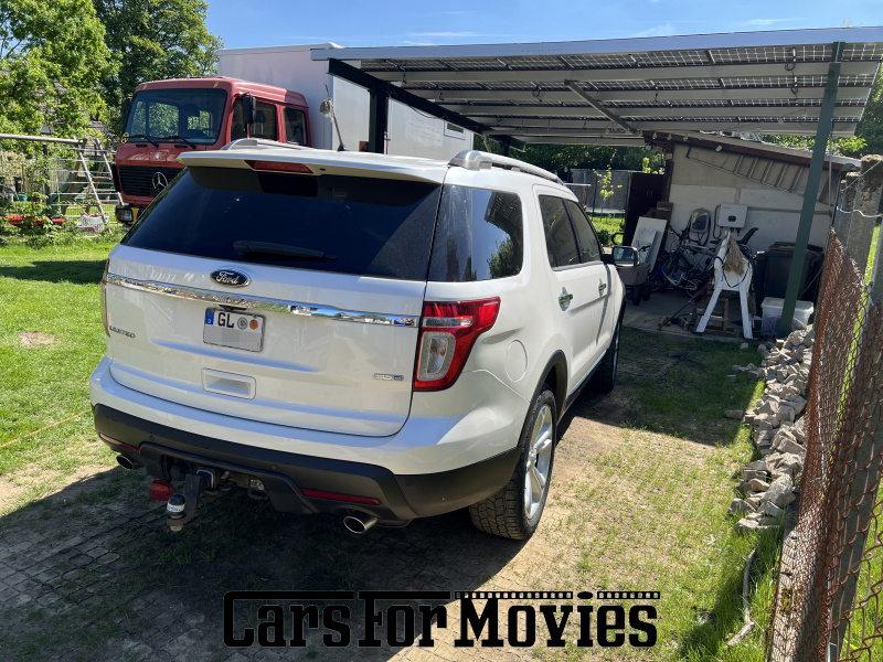 CarsForMovies | Ford Motor Company Explorer 2012 USA Weiß Schwarz Zivilfahrzeug SUV Nordrhein-Westfalen 7342 Schiebedach Anhängerkupplung ahk 